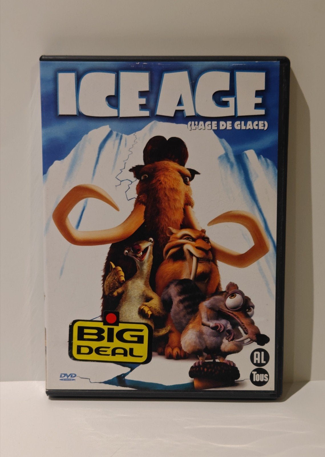 Ice Age DVD - Animatiefilm voor het hele gezin Manfred, Sid, Cd's en Dvd's, Ophalen of Verzenden, Nederlands, Nederlands