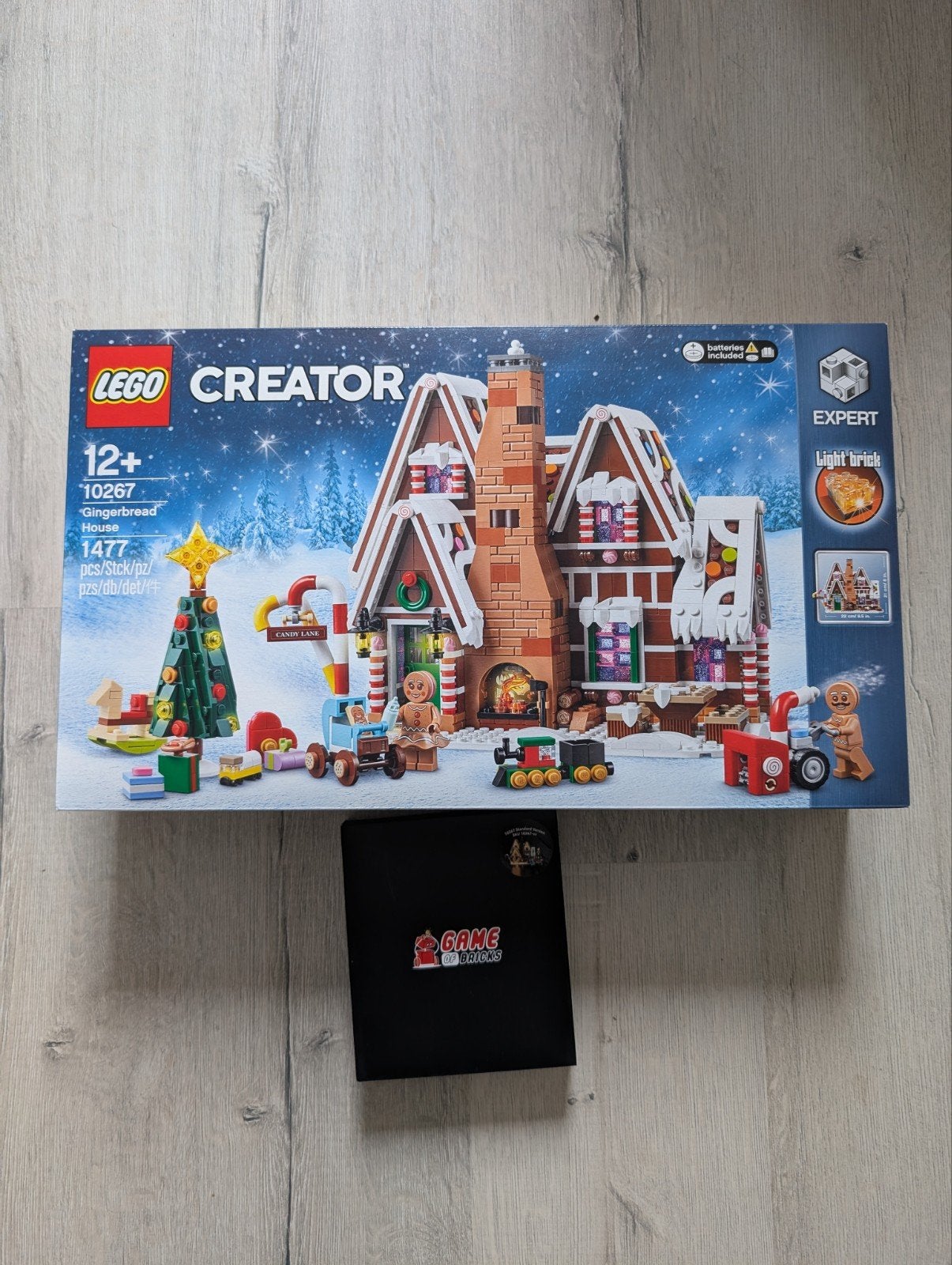 lego gingerbread house + lichtset, Enfants & Bébés, Neuf, Enlèvement ou Envoi, Lego, Ensemble complet