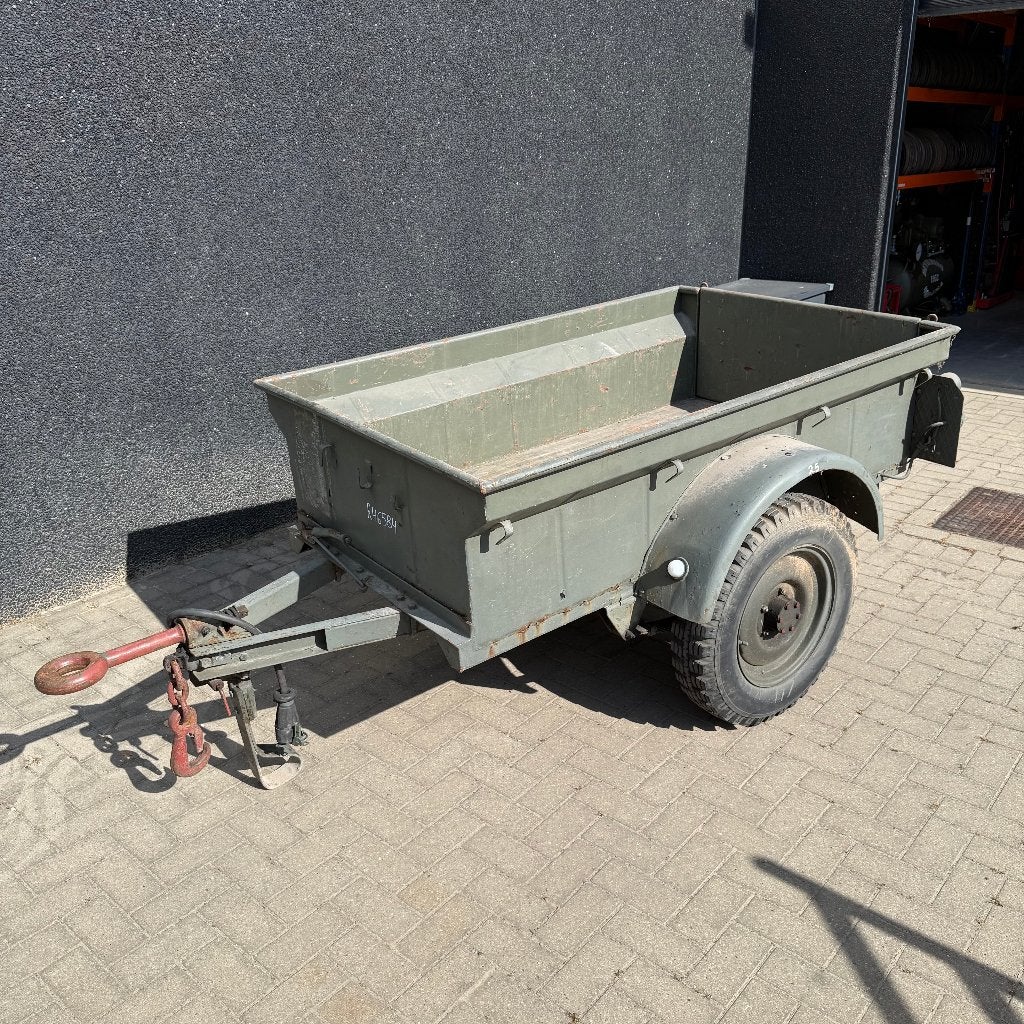 ABL aanhangwagen 1/4T "Schmidt" met afdekzeil., Verzamelen, Militaria | Algemeen, Ophalen, Landmacht, Overige typen