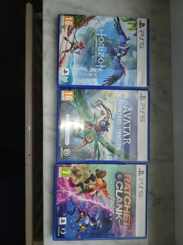 3 jeux ps5 neuf (horizon,avatar,ratchetclank), Hobby & Loisirs créatifs, Jeux de cartes à collectionner | Yu-gi-Oh!, Enlèvement