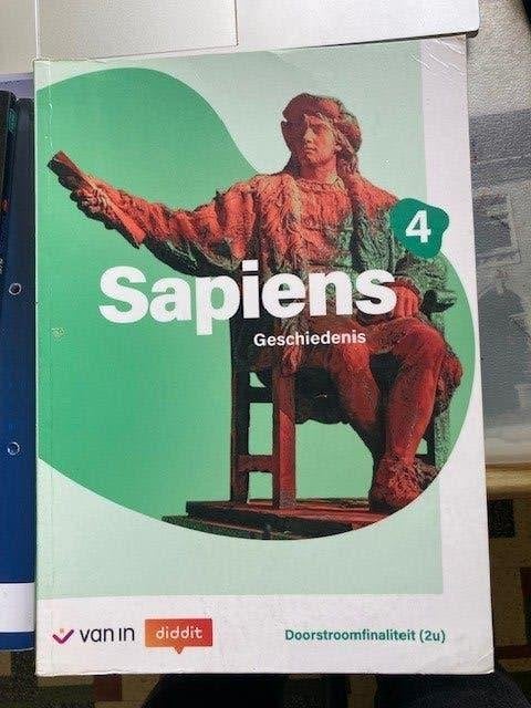 Sapiens 4 geschiedenis, Boeken, Studieboeken en Cursussen, Ophalen, Gelezen