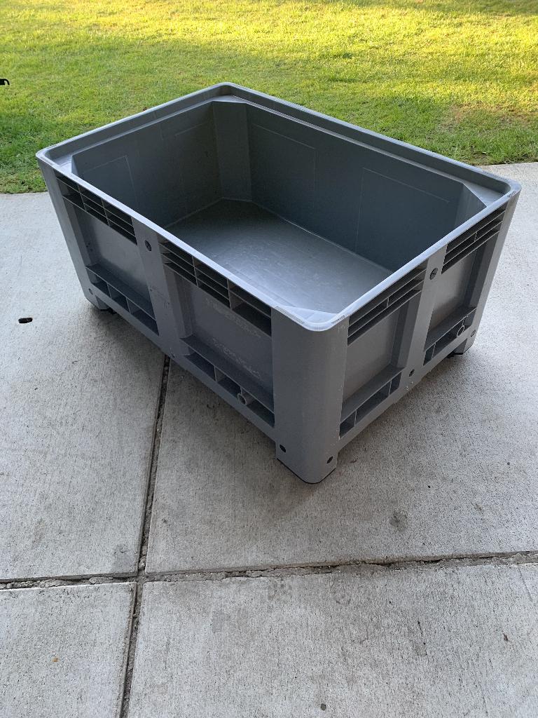 Caisse-palette en plastique, Casier, Comme neuf, Enlèvement, 50 cm ou plus