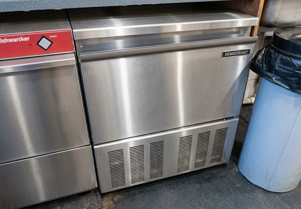 Machine à glaçons professionnelle Hoshizaki IM-45CLE – Inox, Enlèvement, Utilisé, Auto-congélation