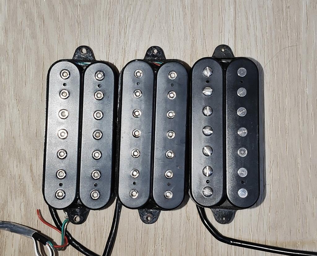 Various 7 strings DiMarzio pickups - D-activator, Enlèvement ou Envoi, Comme neuf, Guitare électrique