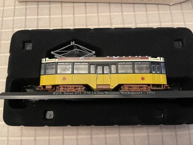 Trams RET, Serie 471-570  - 1931 Schaal 1:87, Collections, Enlèvement ou Envoi, Comme neuf, Tram, Modèle réduit