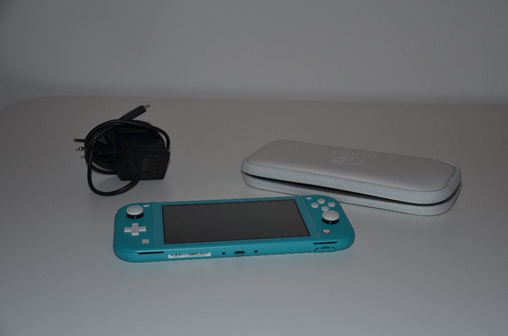 Nintendo Switch Lite, Ophalen, Turquoise, Zo goed als nieuw, Met beschermhoes of tas