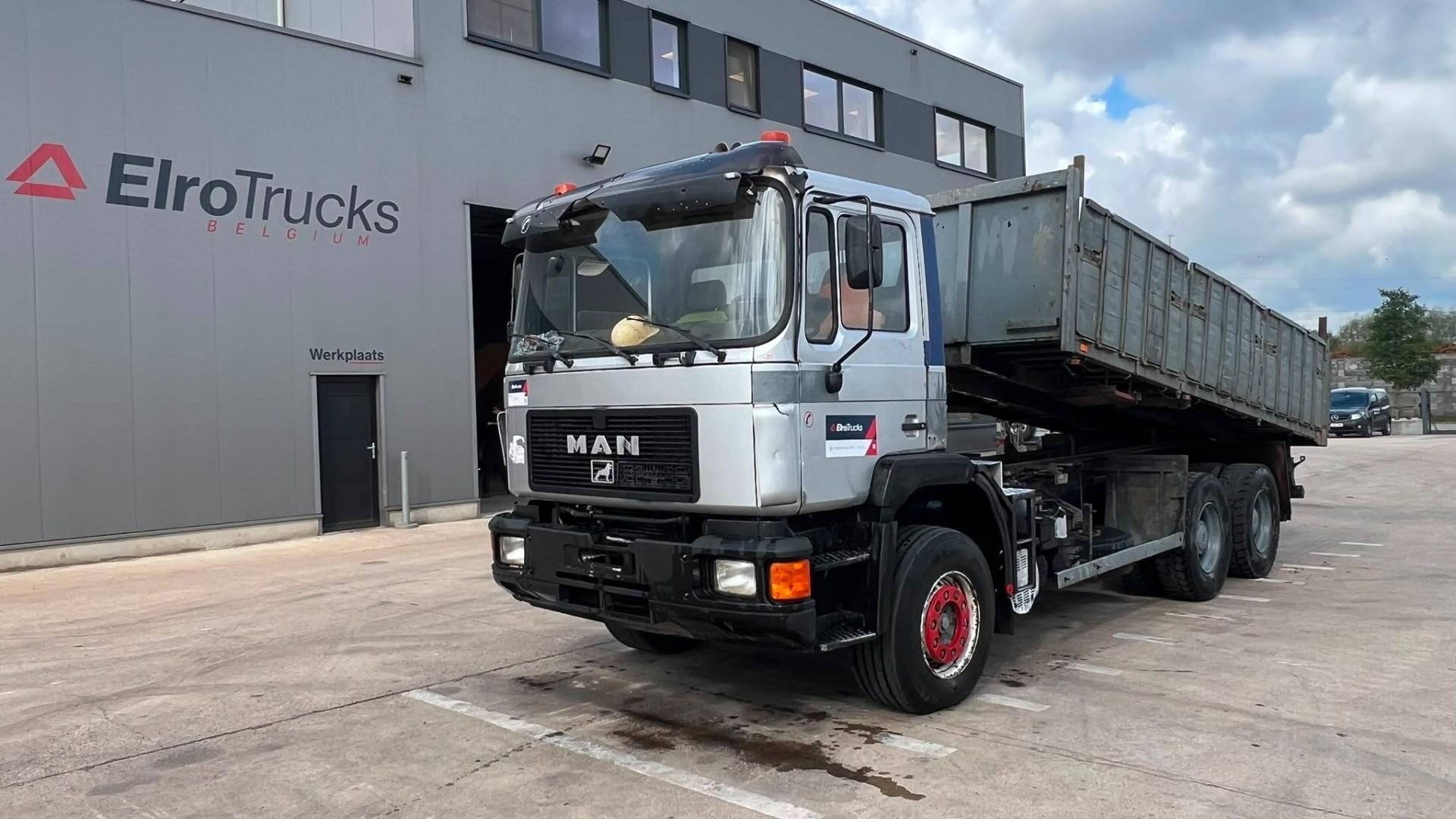 MAN 26.322 (MANUAL PUMP / POMPE MANUELLE / LAMES / STEEL SUS, Autos, Camions, Euro 2, Achat, Entreprise, Boîte manuelle