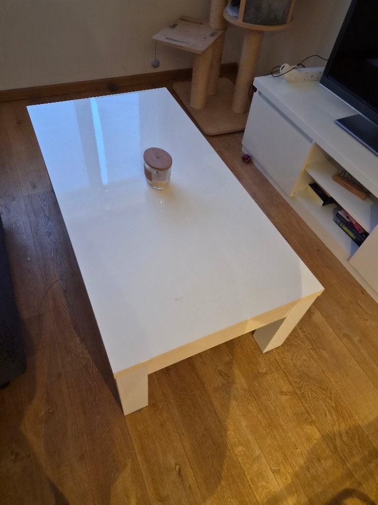 Salontafel, Huis en Inrichting, Tafels | Salontafels, Ophalen, Gebruikt, 100 tot 150 cm, 50 tot 100 cm