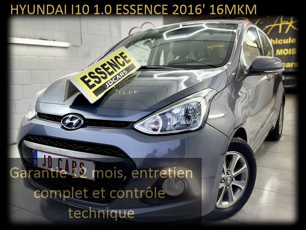 HYUNDAI I10 1.0 ESSENCE 16MKM ‼️GARANTIE 1 AN CTOK‼️, Autos, Achat, 998 cm³, Euro 6, Entreprise
