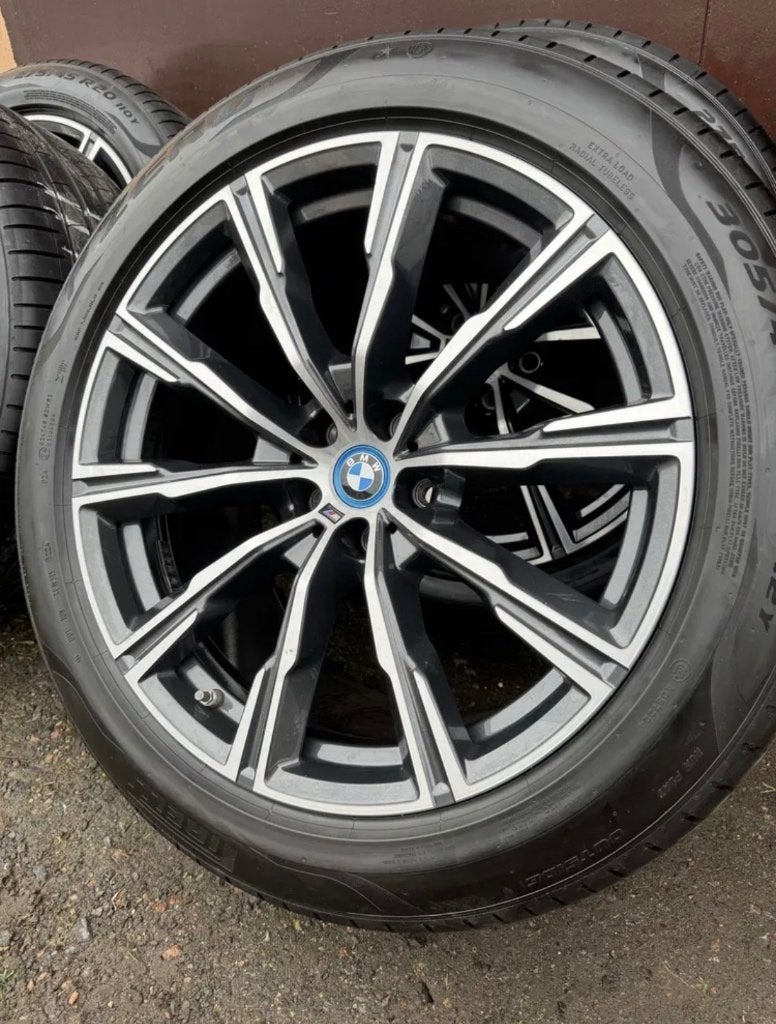 4 originele BMW X5 G05 en BMW X6 G06 20 inch velgen, Ophalen, Gebruikt, 275 mm, Banden en Velgen