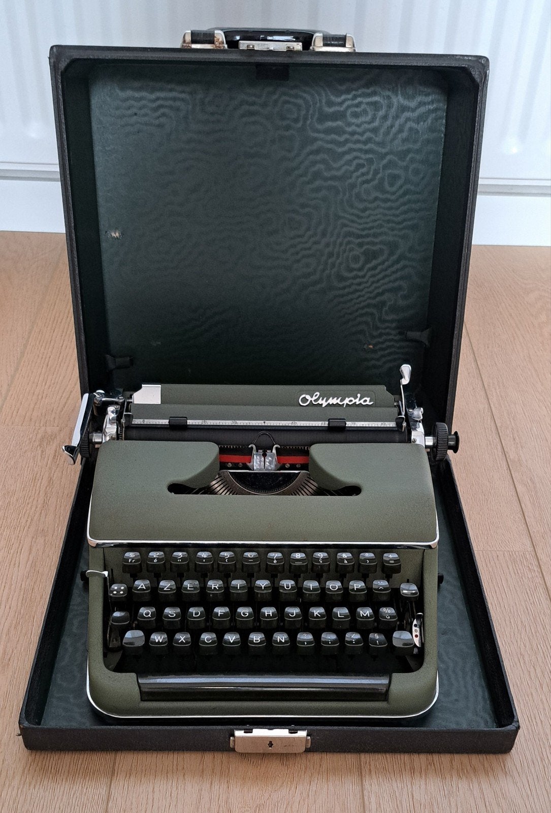 Typemachine Olympia uit 1959, Enlèvement