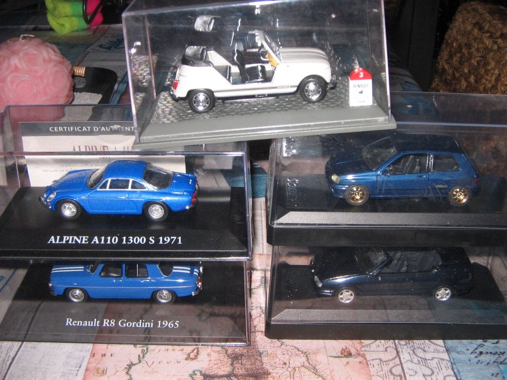lot van 15 renault modellen op 1/43, Ophalen, Nieuw, Auto, Overige merken
