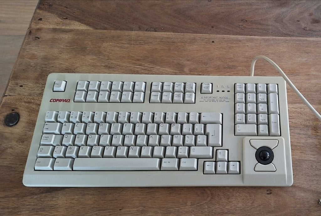 Vintage toetsenbord COMPAQ MX11800, Computers en Software, Ophalen, Compaq