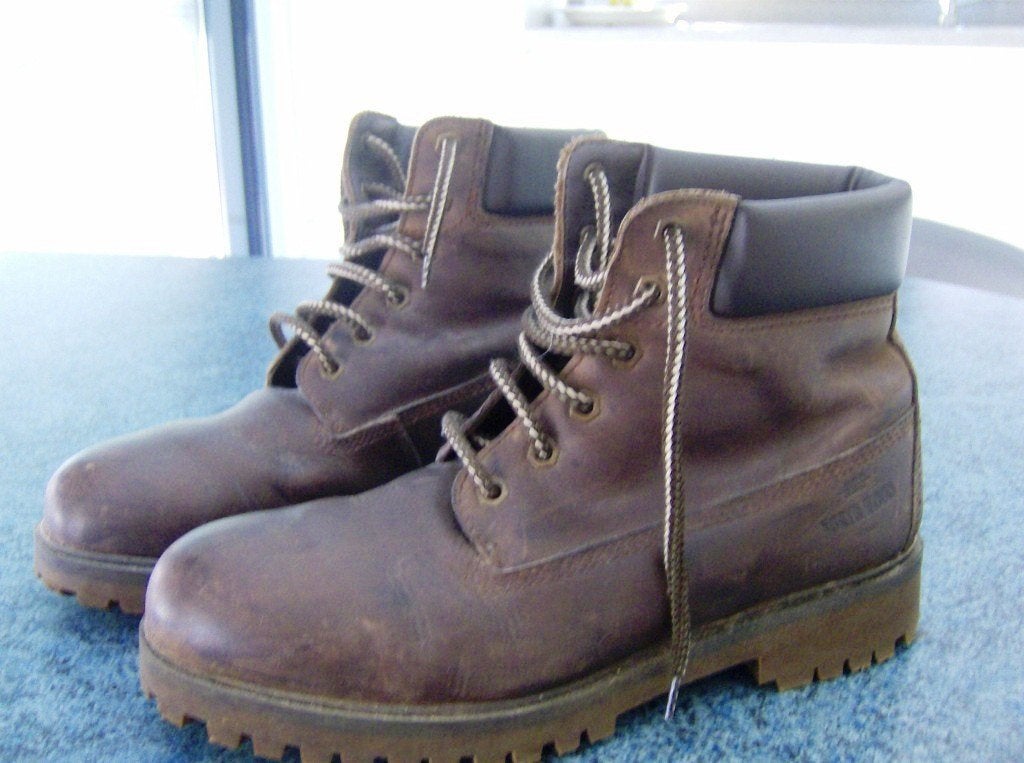 Heren Boots - Leder - bruin - maat 42 - North Wood, Kleding | Heren, Schoenen, Ophalen, Bruin, Boots