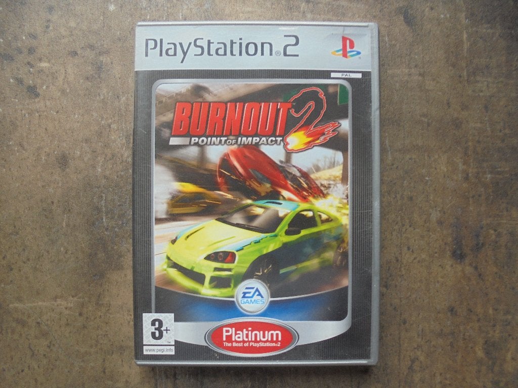 Burnout 2 Point Of Impact voor PS2 (zie foto's), Consoles de jeu & Jeux vidéo, Jeux | Sony PlayStation 2, Enlèvement ou Envoi