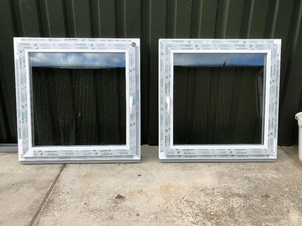 kunststof kozijnen, Doe-het-zelf en Bouw, Raamkozijnen en Schuifdeuren, Kunststof, Raamkozijn, Nieuw, Inclusief glas