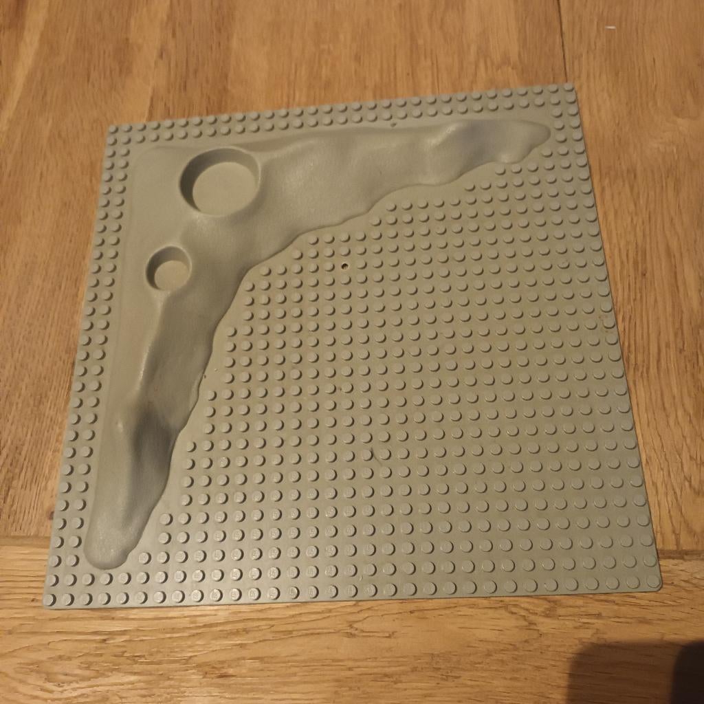 Lego Space Lunar Crater 3947 baseplate 1980, Ophalen of Verzenden, Gebruikt, Lego