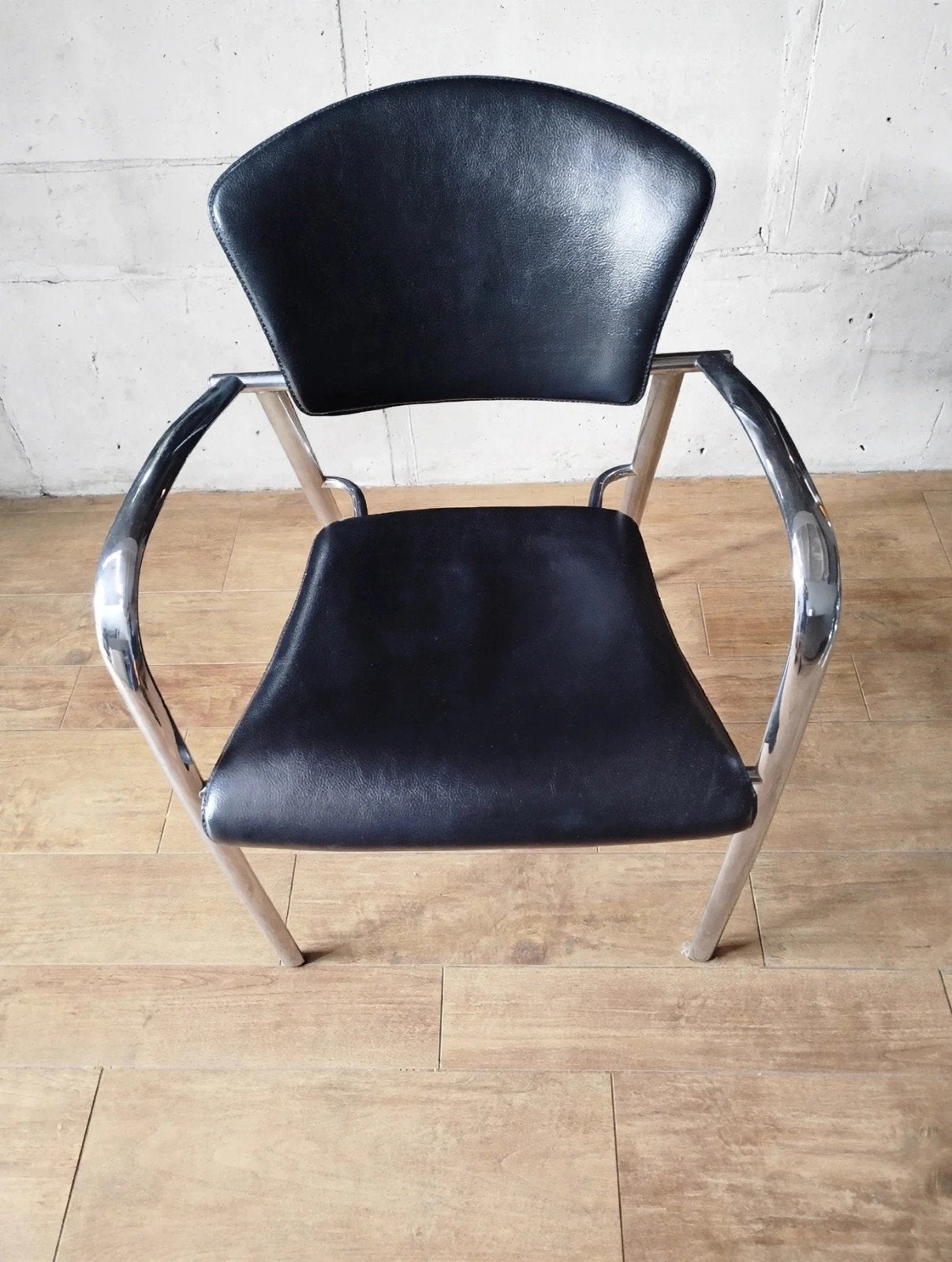 chaises design Brayton international, Maison & Meubles, Chaises, Enlèvement, Cuir