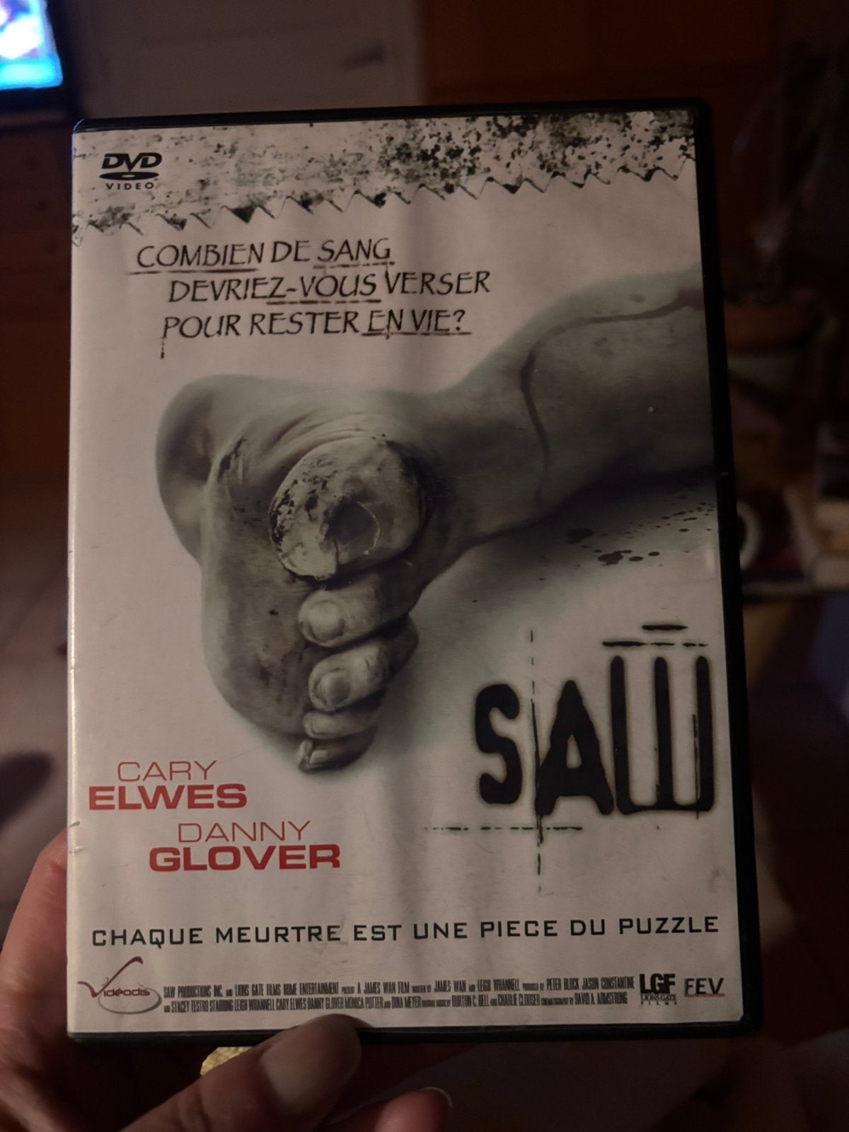 Saw (DVD), Cd's en Dvd's, Ophalen of Verzenden, Thriller
