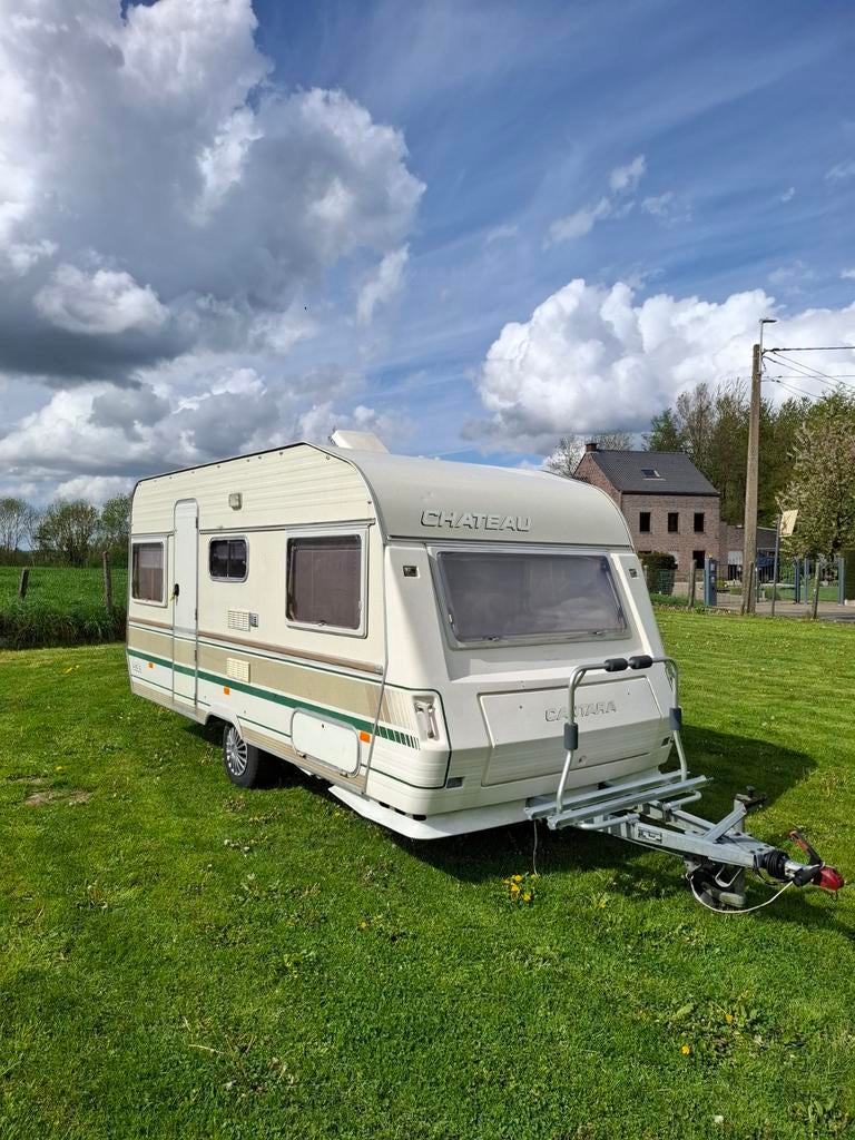 Caravan Chateau Cantara 938, Koelkast, Treinzit, Particulier, Vast bed