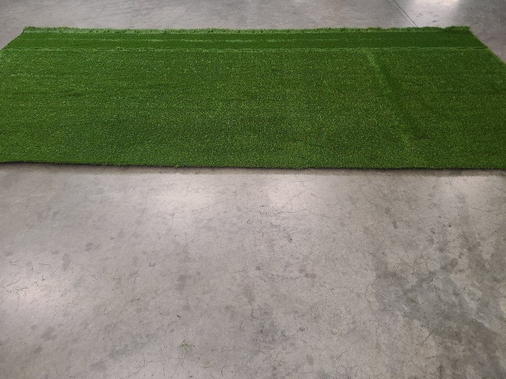Stukje kunstgras met fabricagefout 90% korting pr, Ophalen, Nieuw, Minder dan 10 m², Kunstgras
