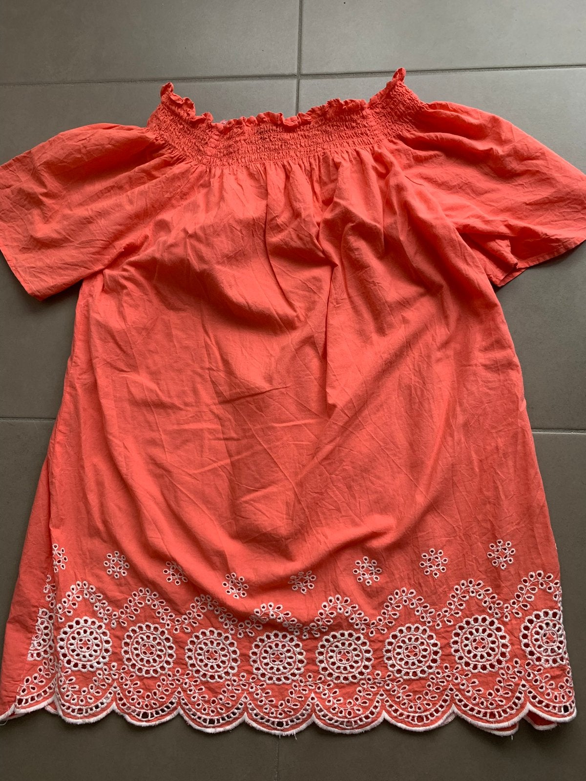 Roze kleedje off shoulder maat 40/42, Maat 42/44 (L), Ophalen of Verzenden, Zo goed als nieuw, Roze