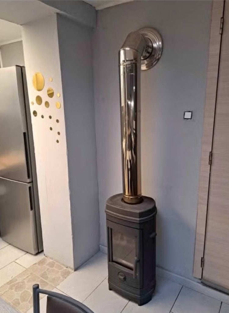 houtkachel, Ophalen, Gebruikt, Houtkachel