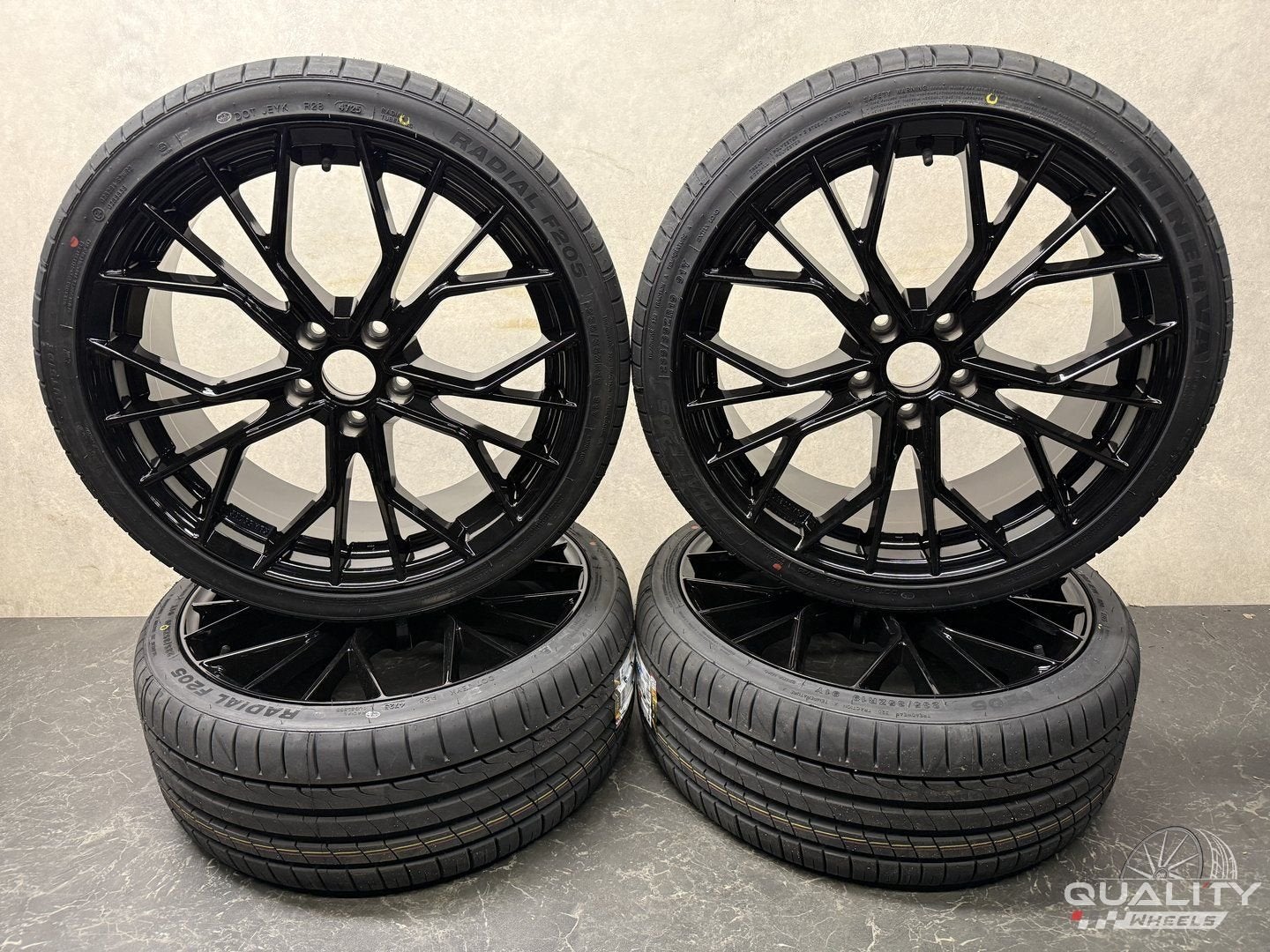 19” Golf 5 6 7 8, Passat, CC, Audi A3, Seat Leon Velgen + Ba, 19 inch, -, -, Banden en Velgen