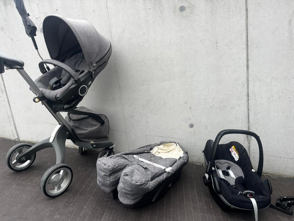 kinderwagen  stokke xplory, Kinderen en Baby's, Kinderwagens en Combinaties, Ophalen, Gebruikt, Kinderwagen, Overige merken