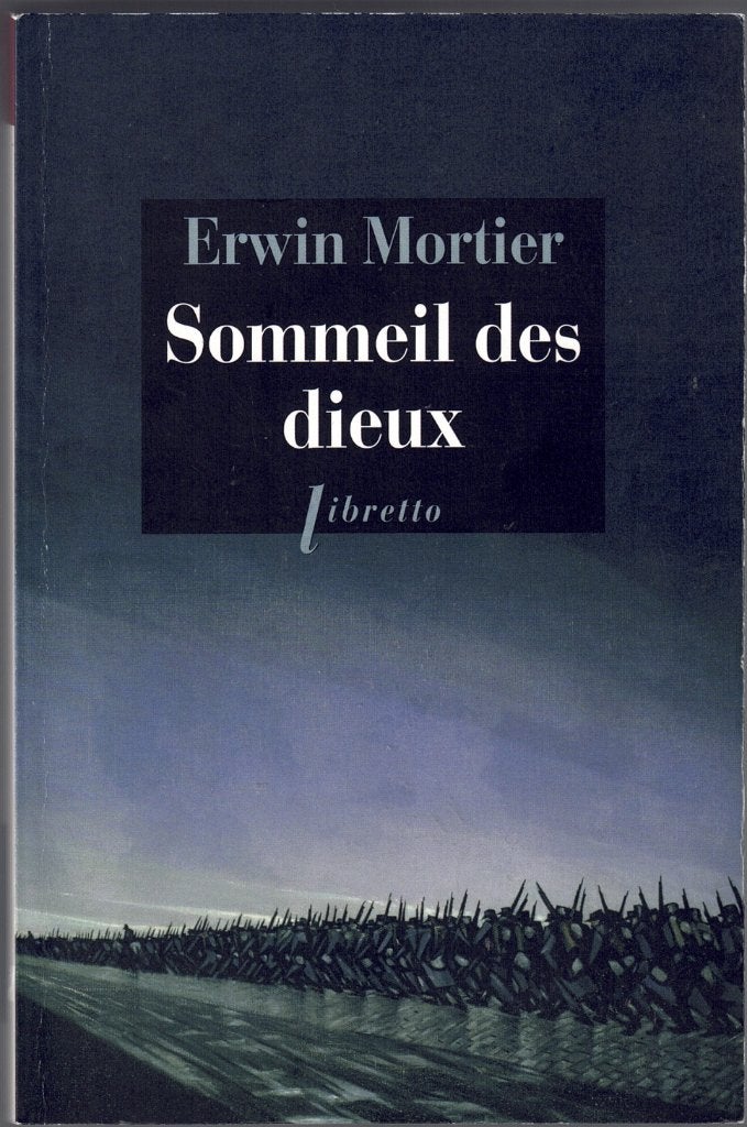 Erwin Mortier - Sommeil des dieux, Enlèvement ou Envoi, Utilisé, Erwin Mortier, Belgique