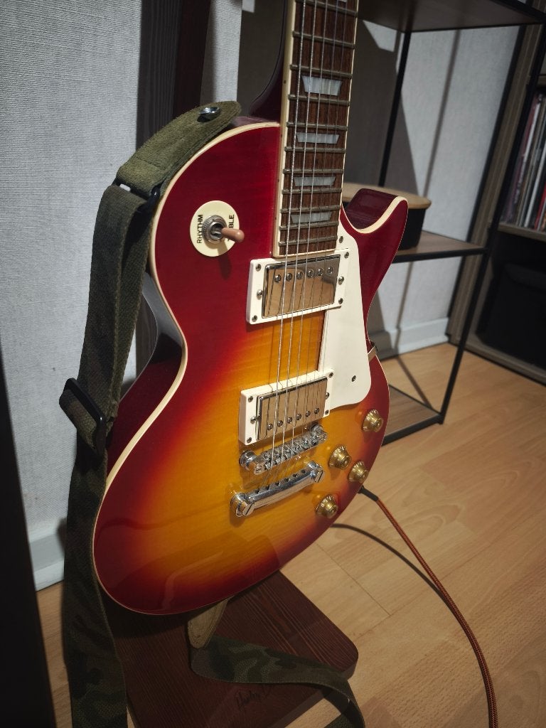 Epiphone Les Paul Bohemia 1997 cherry sunburst, Ophalen of Verzenden, Gebruikt, Solid body, Epiphone