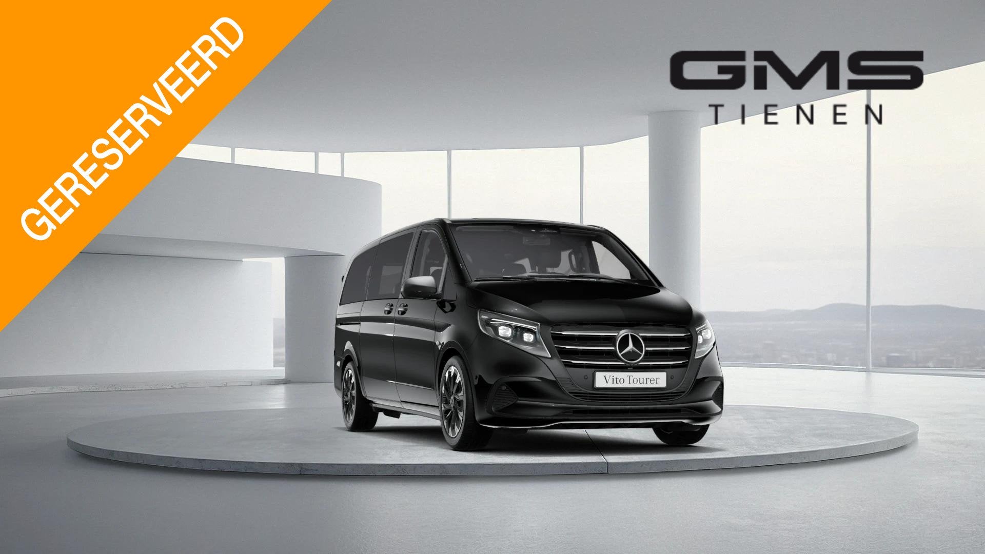 Mercedes-Benz Vito Tourer 119 CDI Select L2 /Lichte Vracht/4, Auto's, Automaat, Zwart, 4 cilinders, 2500 kg