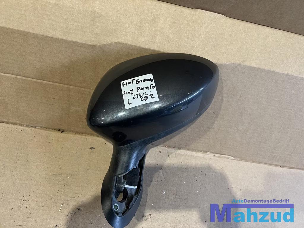 FIAT GRANDE PUNTO GRIJS links spiegel grey left mirror 634c, Auto-onderdelen, Gebruikt, Stellantis Europe S.p.A., Info@stellantis.com