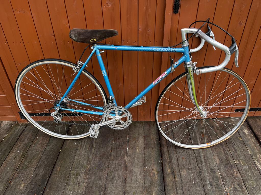 Retro koersfiets Peugeot, Fietsen en Brommers, 28 inch, Gebruikt, Staal, 49 tot 53 cm