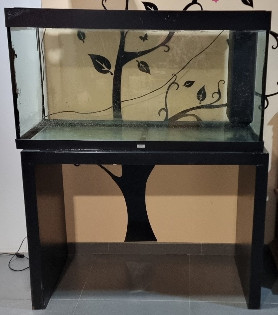 Aquarium JUWEL avec fuite 400l et meuble, Dieren en Toebehoren, Vissen | Aquaria en Toebehoren, Gebruikt, Leeg aquarium, Inclusief deksel
