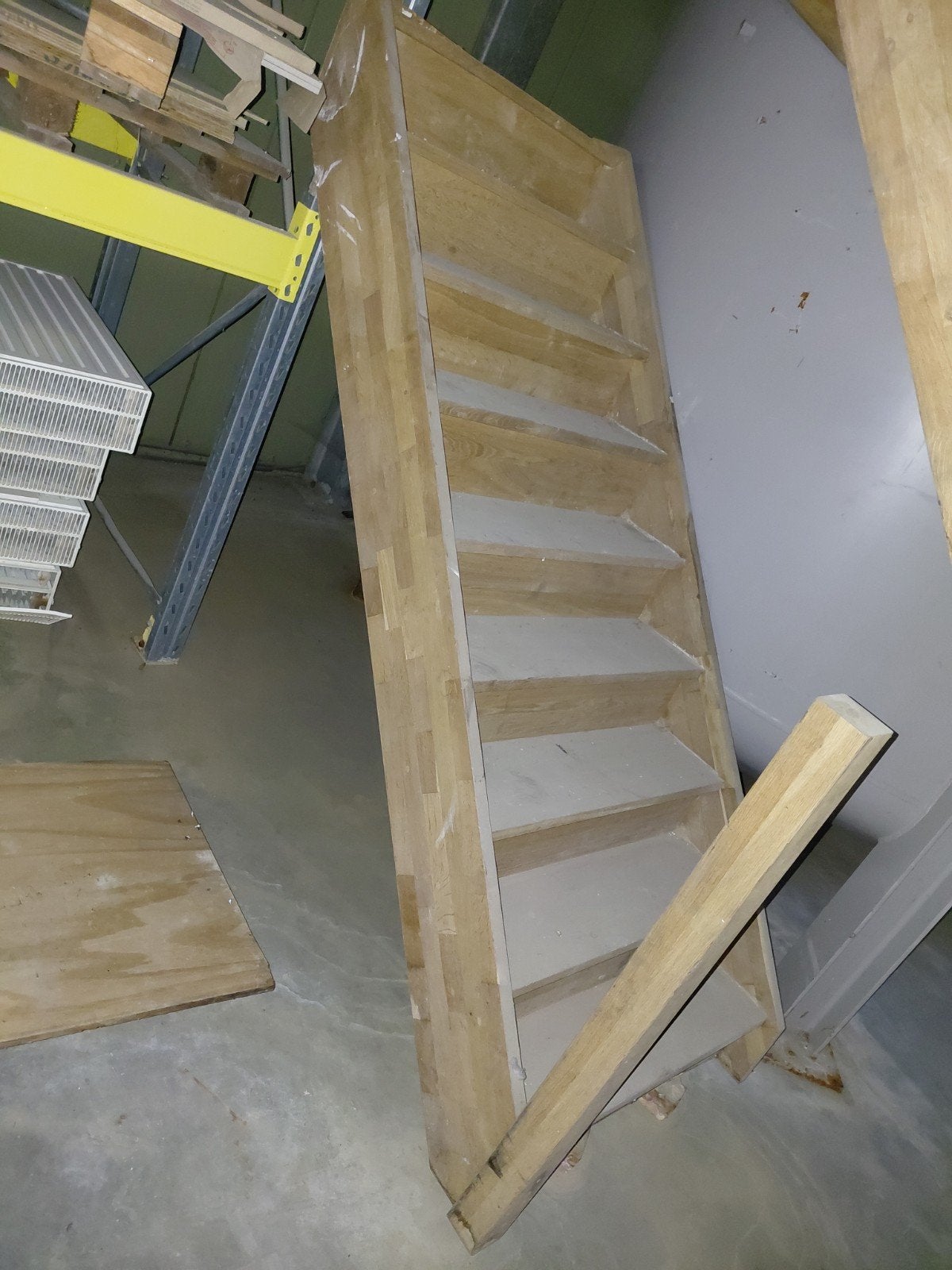 Beuken trap, Ophalen, Trap