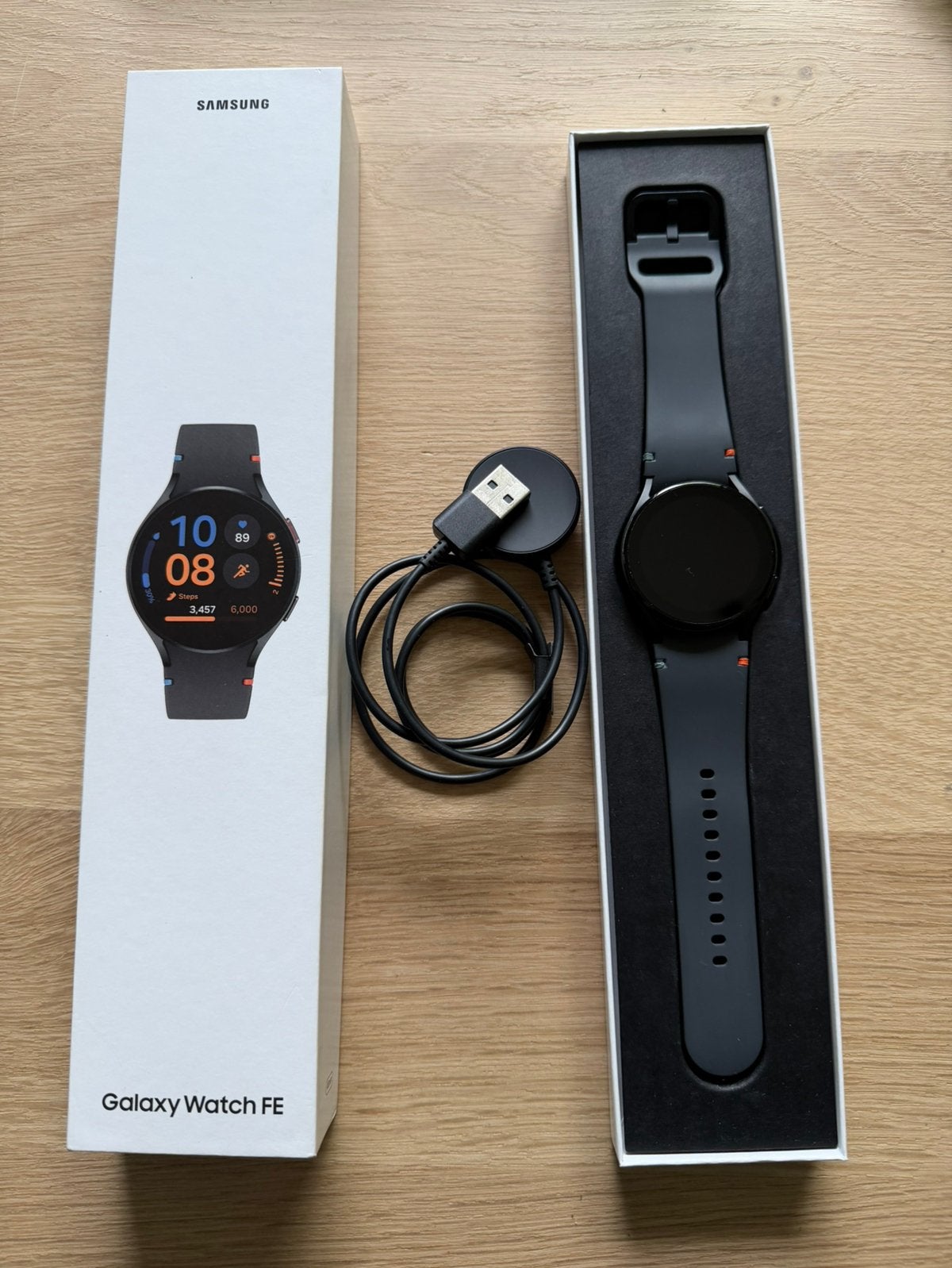 Galaxy Watch FE, Ophalen of Verzenden, Zo goed als nieuw, Zwart, Android