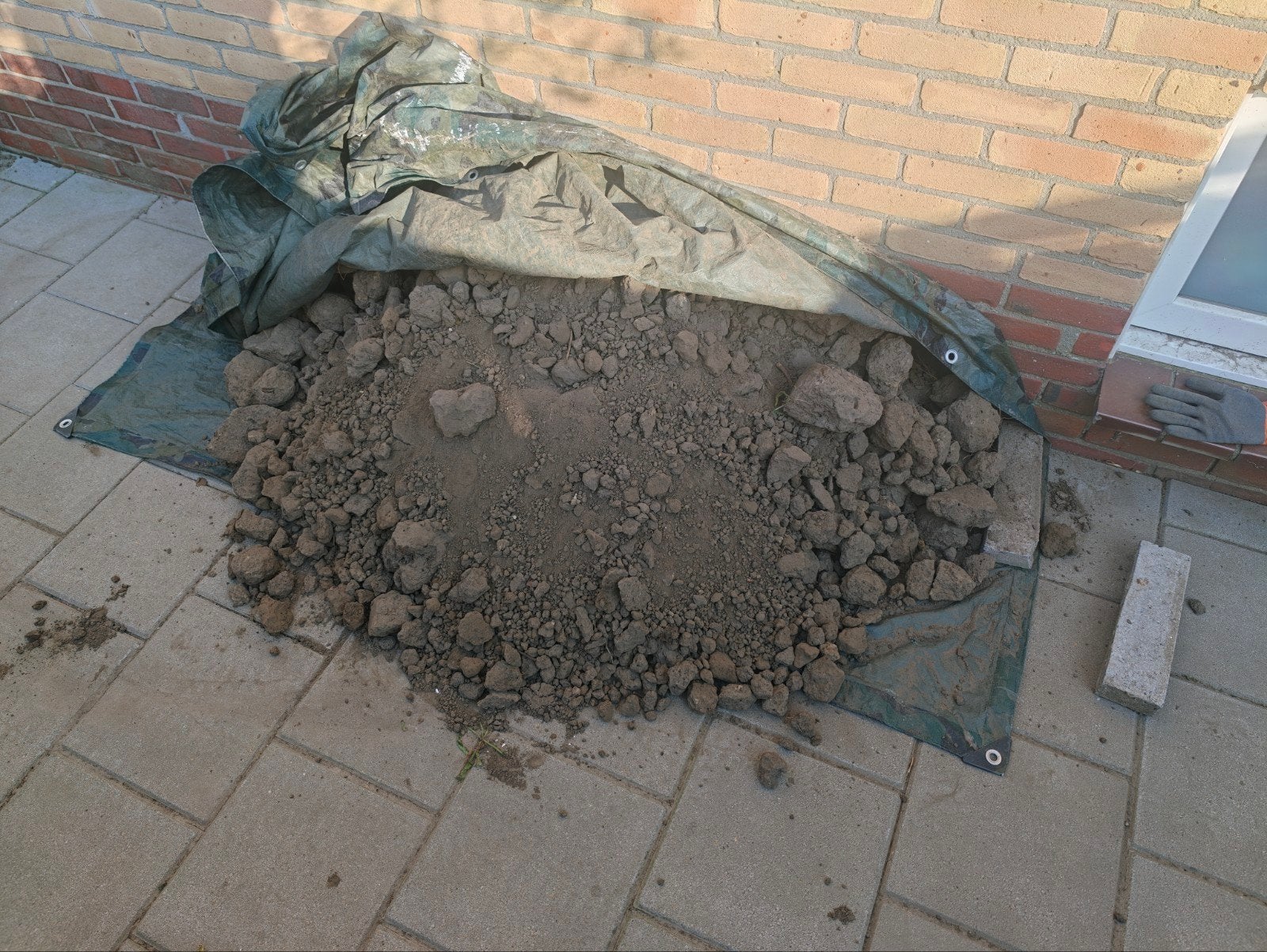 Gratis grond, Tuin en Terras, Zand, Ophalen