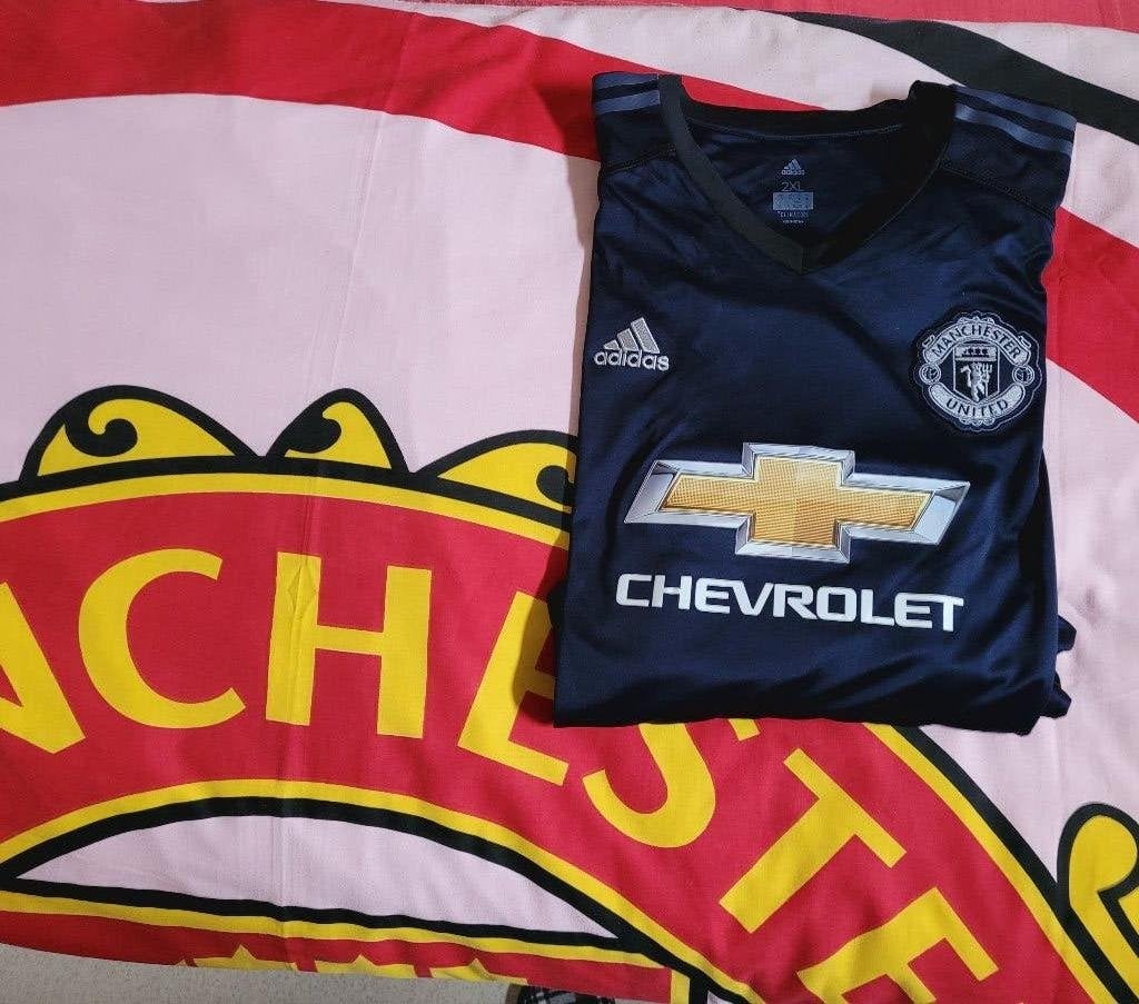 Maillot David De Gea - Manchester United 2XL., Enlèvement ou Envoi, Comme neuf, Maillot
