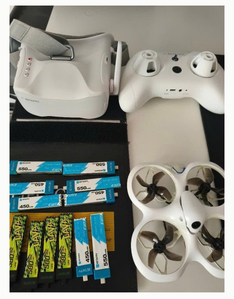 BetaFpv Cetus X FPV Kit Betaflight, Audio, Tv en Foto, Ophalen, Basiskwaliteit, Minder dan 100 meter, Speelgoeddrone