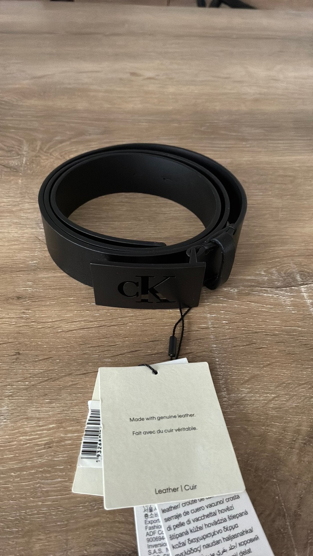 Ceinture calvin klein cuir noir, Vêtements | Hommes, Ceintures, Enlèvement, Comme neuf, Noir, Ceinture