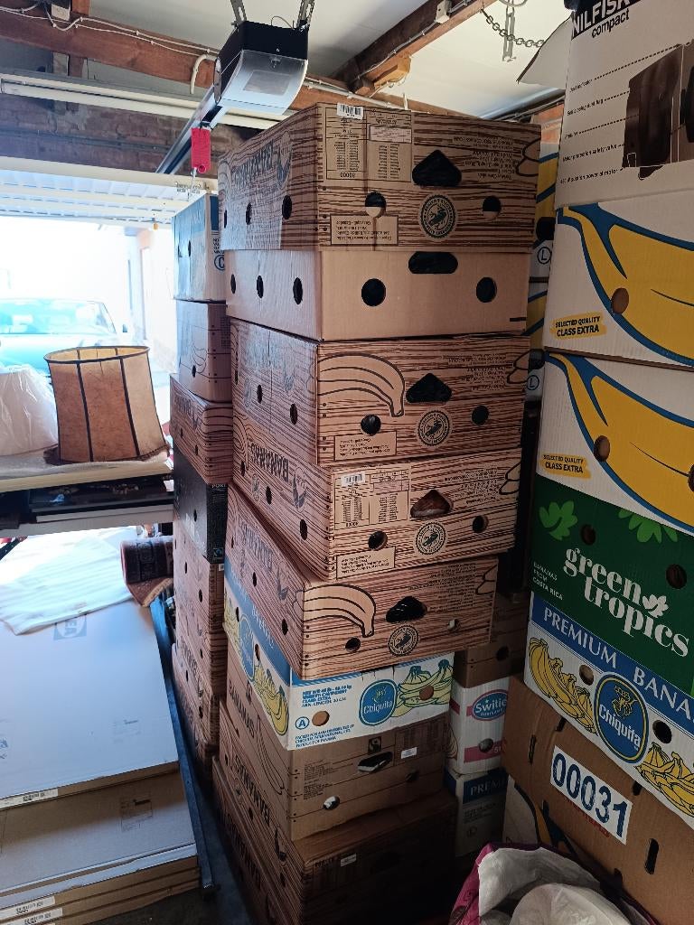 Brocante 44 dozen, tapijten, koper,..., Diversen, Rommelmarktspullen, Ophalen, Gebruikt