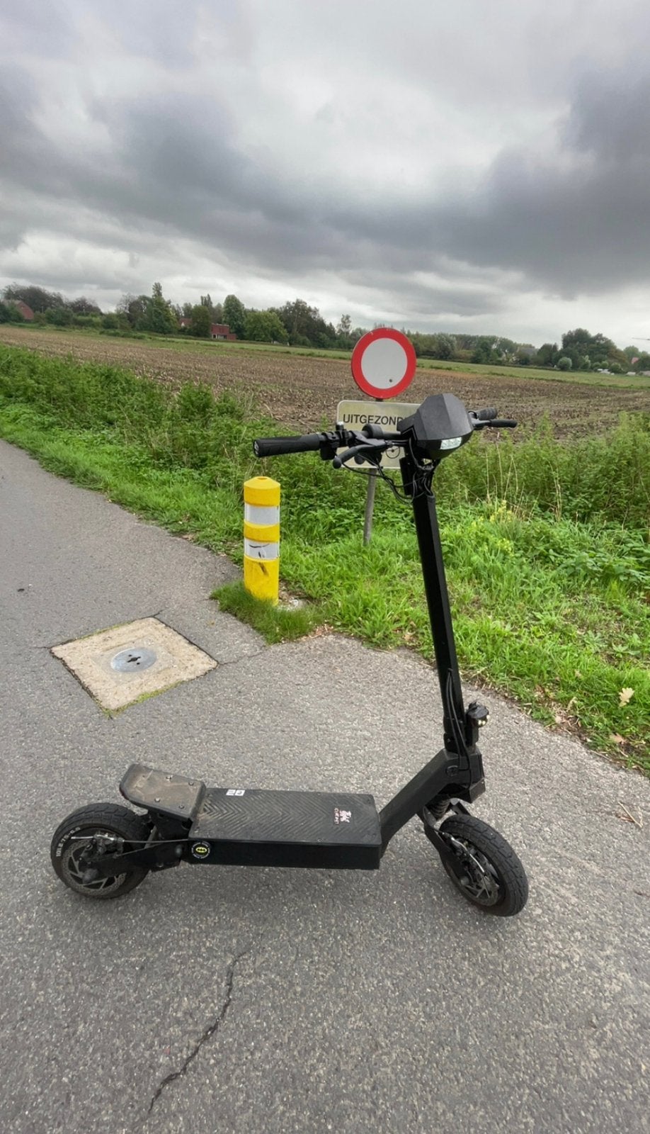 Custom Kukirin G2, Fietsen en Brommers, Ophalen, Zo goed als nieuw