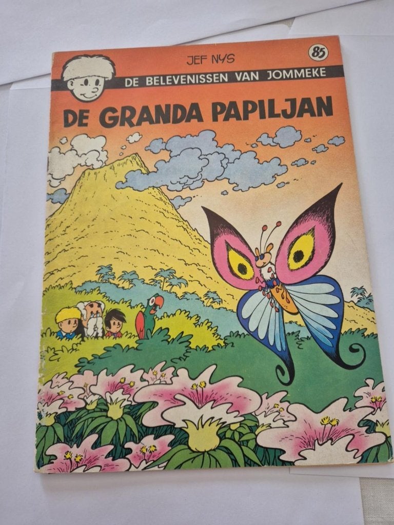 Jommeke nr. 85 – De Granda Papiljan, Une BD, Envoi, Utilisé