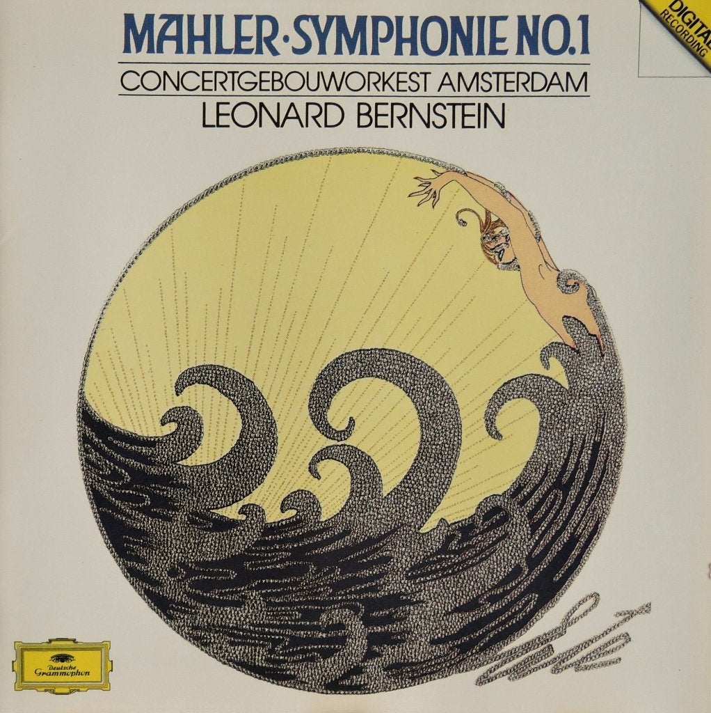 Mahler / Symfonie 1 - Concertgebouworkest / Bernstein - DDD, Symfonie, Mahler, Ophalen of Verzenden, Zo goed als nieuw