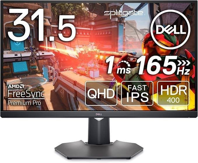 Ecran ips 165hz 2k Dell gaming g3223d, Informatique & Logiciels, Gaming, IPS, Moins de 1 ms, 151 à 200 Hz