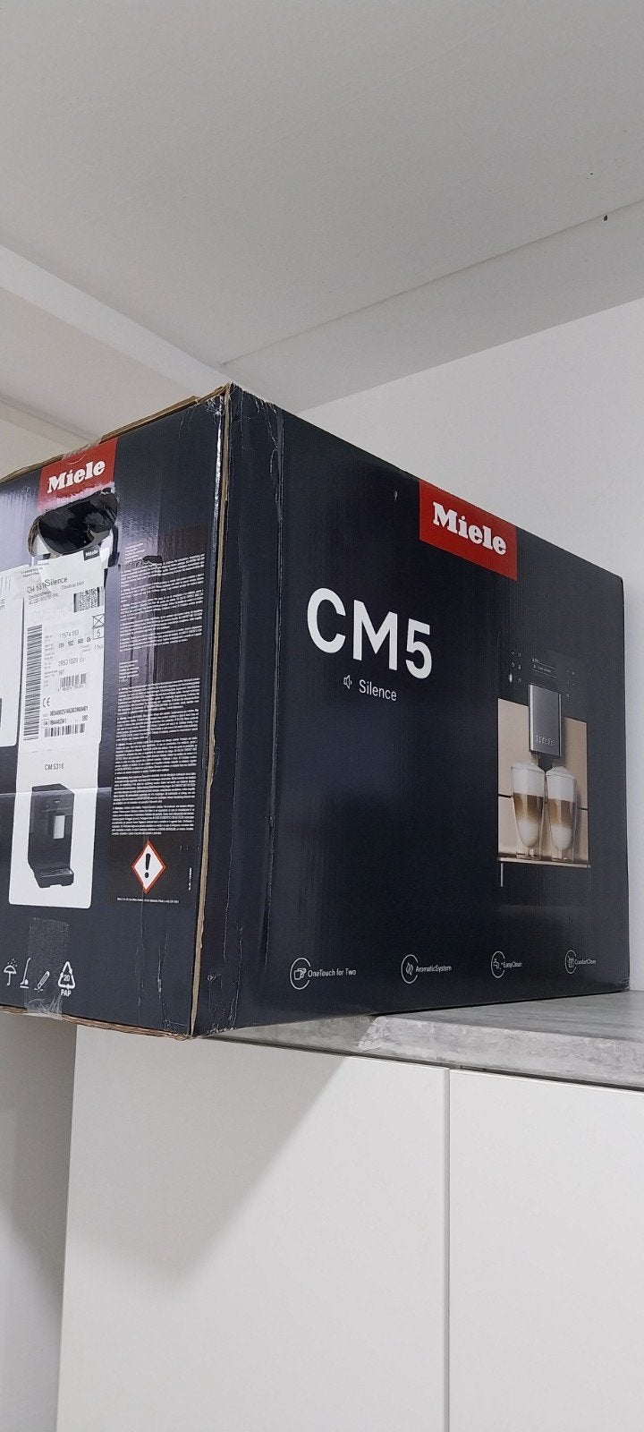 MIELE 5310 NIEUW, Ophalen, Espresso apparaat, 10 kopjes of meer, Nieuw