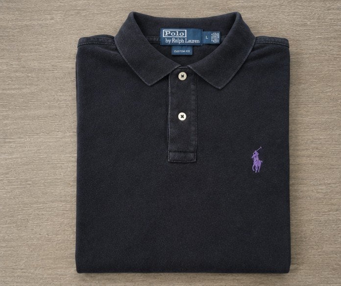 Originele Polo Ralph Lauren poloshirt zwart, Kleding | Heren, Maat 52/54 (L), Zwart, Ophalen of Verzenden, Polo Ralph Lauren