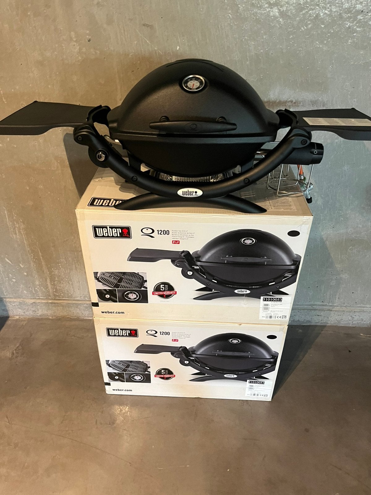 Weber Q1200 GAS, Enlèvement, Comme neuf