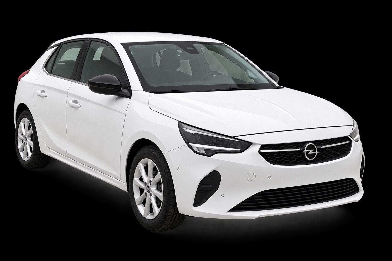 Opel Corsa F 1200 Benzine GS Line + AUTO, Gebruikt, 1199 cc, Wit, 99 g/km